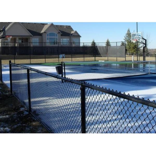 Galvanized Chain Link Fence Mesh 50mm×200mm 1770N/mm2 Tensile