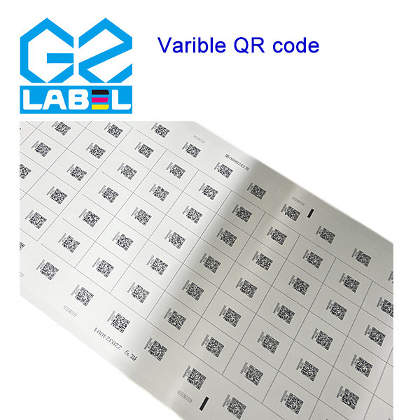 Variable QR code tag
