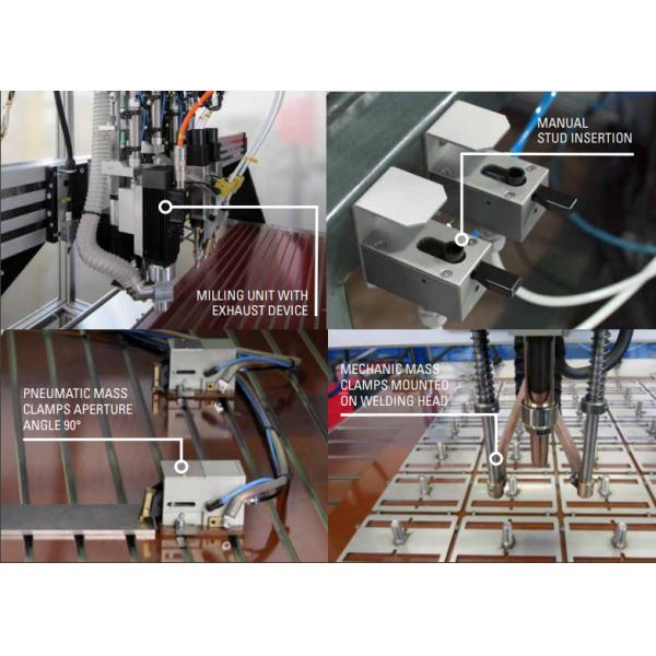 The Fully Automatic Series V Stud Welding Machines, Working Areas Enable The Customer-Specific Design