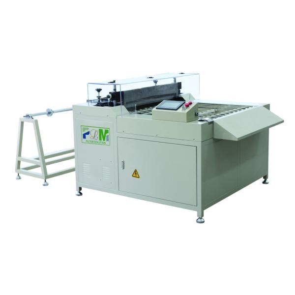 Auto HEPA Filter Making Machine For Fabric Bag Filter Cutting