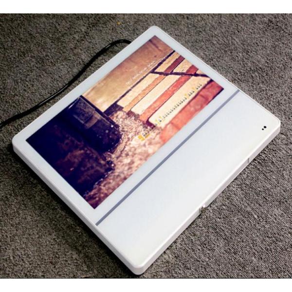 wall 23.6" 24" inch super slim LCD advertising kiosk multimedia video player board with VGA HDM1 USB port input