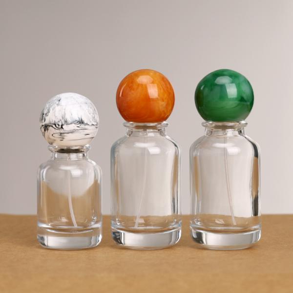 30ml 50ml 100ml Fragrance Glass Parfum Bottle With Crimp Spray Empty With Atomizer Refillable Perfume Bottle