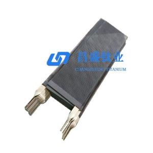 China Dsa Titanium Anode Dimensionally Stable Anode For Electrochemistry Electrometallurgy wholesale