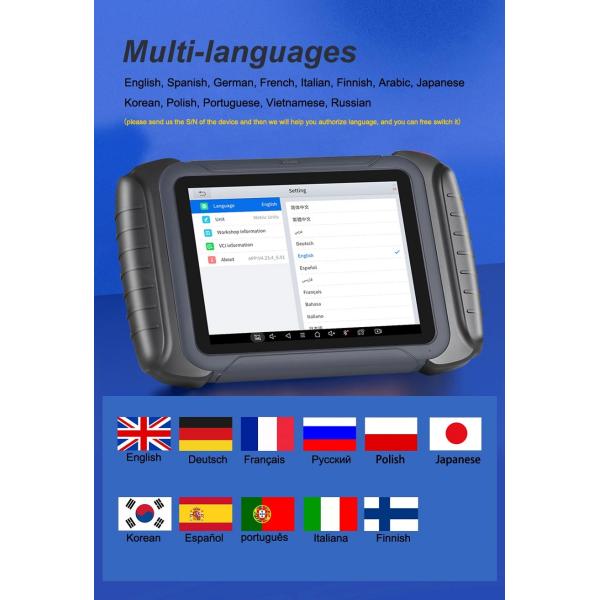 XTOOL D8 Automotive Scan Tool OBD2 Car Diagnostic Scanner+ECU Coding 38+ Services+Key Programming
