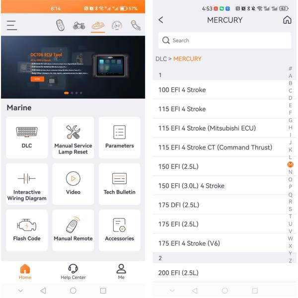 OBDSTAR iScan for MERCURY Marine Diagnostic Tablet with Special Functions Support G3/ DFI 2/ Optimax/ Seapro/ Verado/ 40HP-300HP