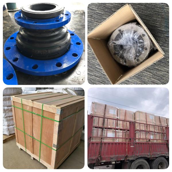 Rubber Expansion Joint For Water Pump, DN100 Eccentric Reducing Rubber Expansion Joint