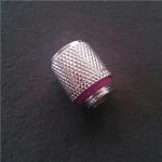 G1/4” Thread 3/8"X1/2" Compression Fitting,Nickel plating.