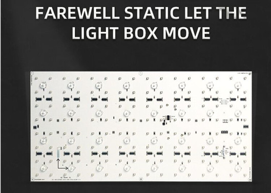 China 25W SMD5050 Programmable Flash Light Box 23Lm/Heart wholesale