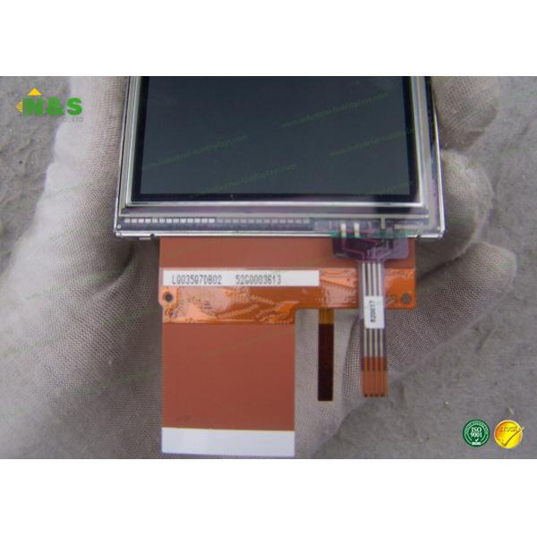 High Contrast Ratio 3.5 Inch Sharp LCD Panel LQ035Q7DB02 53.64 × 71.52 mm