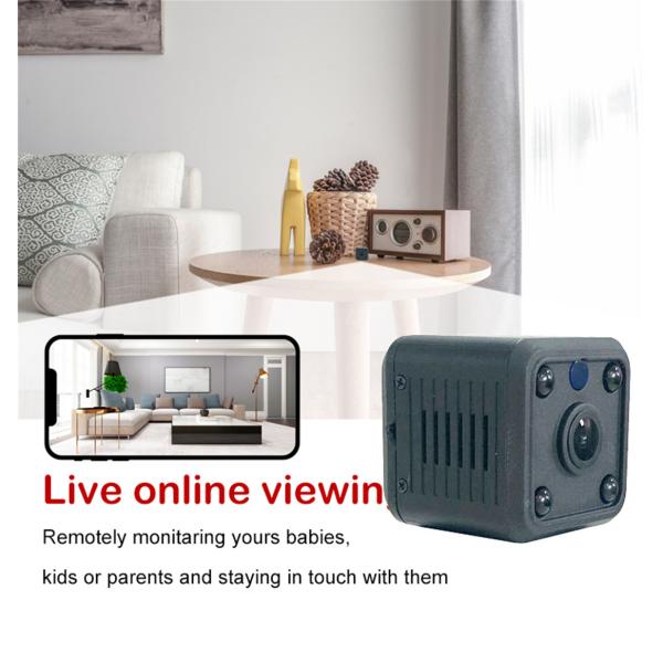 Mini Spy Camera Hidden 1080P Camera, Whalecam Small Security Camera(JS-P166)