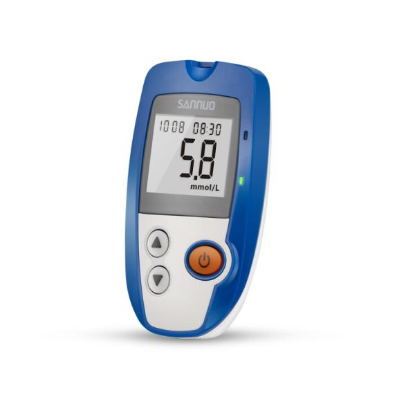 Ga-7 Chinese Version Blood Sugar Testing Devices 0.6 Ul Blood Sample For Household