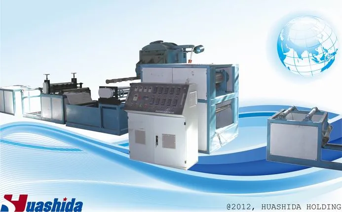 Water Cooling Single Screw Extruder Plastic Sheet / Board Extrusion Line 100-1000kg/H