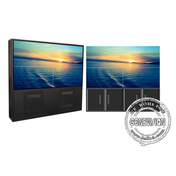 Loop Displaying Video Wall Display , Touch Screen Kiosk Monitor 55 Inch With Matrix