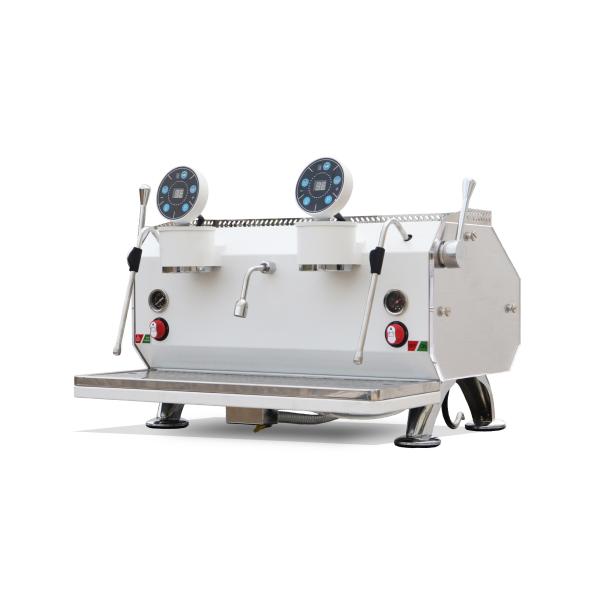 Stainless Steel Gep Commercial Coffee Maker for Double Group 660*560*450mm Dimensions