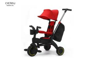 China Plastic Foldable Tricycle Stroller With Mom Bag 91*50*54CM wholesale