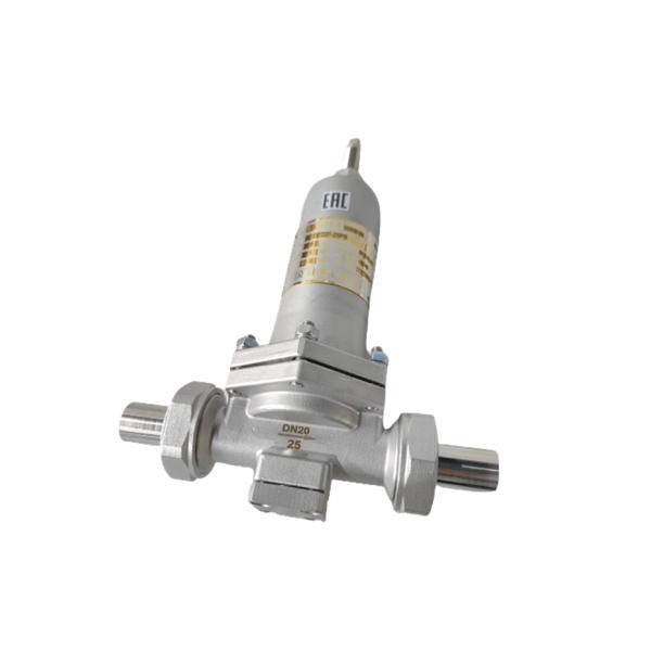 PN25 Cryogenic Control Valve Pressure Regulator Large Flow -196~+80 ℃ For LNG LOX LIN