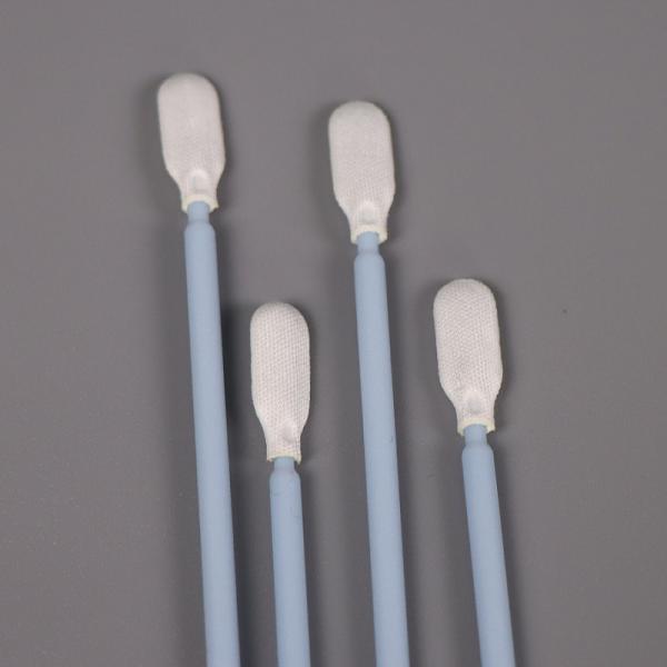 Disposable Plastic Handle Tip Cleaning Swabs Industrial Spun Polyester Swab For Electronics