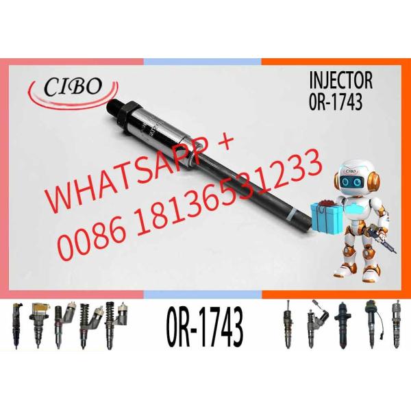 Common Diesel Engine Fuel Rail Injector 0R-1743 4W7016 0R-1743 0R-1744 0R-1745 0R-3536 0R-1746 0R-3418 0R-3419