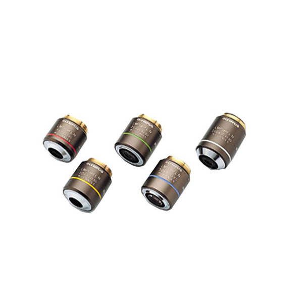 China Semi Complex 100X Achromatic Microscope Objective Flat Field wholesale