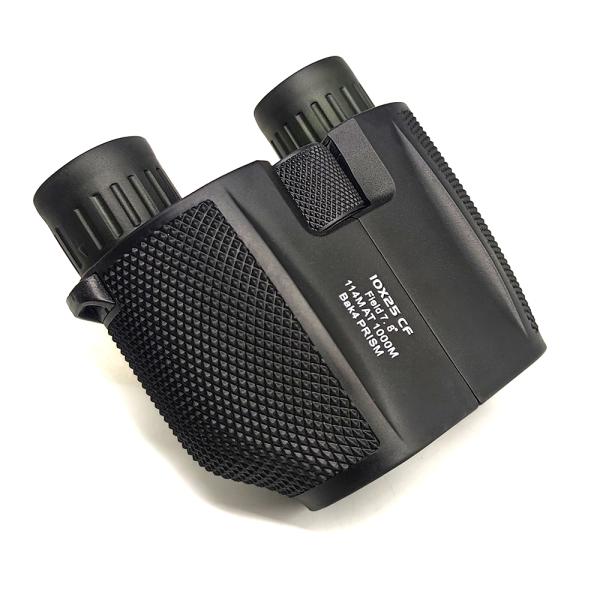 Small Lightweight BAK4 FMC Porro Binoculars 10X25 For Camping Climbing For Kids Adults