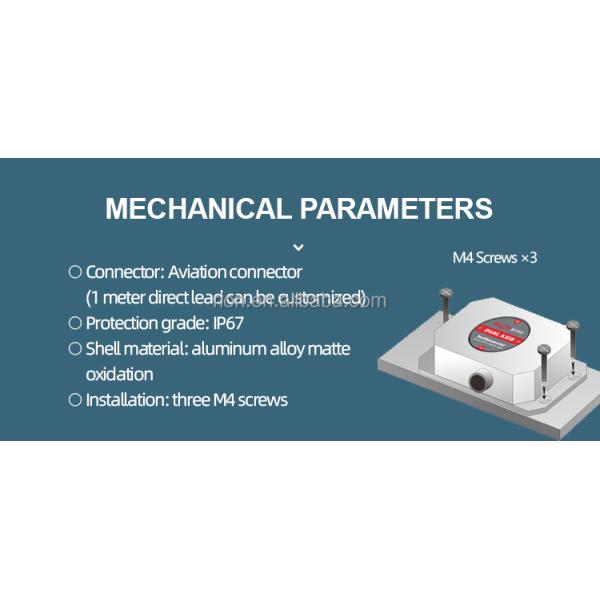 HCA526T High Precision Stable MEMS Digital Type Tilt Sensor For Ship navigation attitude measurement