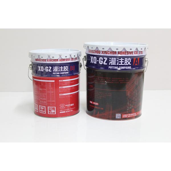 Plate Grouting Steel Epoxy Adhesive , Metal Epoxy Putty Acid Alkaline Resistance