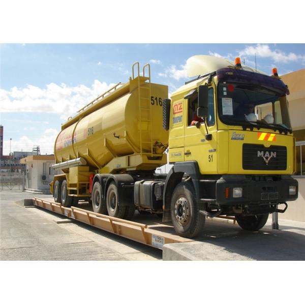 Combination Type Lorry Weighing Scales , Digital Truck Scales SS Load Cell Material