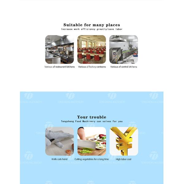 380V 2.2KW Canteen fresh meat slicing machine chicken neck duck neck slicing machine meat slicing machine