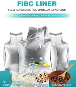 China Aluminum Foil Moisture Proof Plastic Jumbo Packaging For 1 1.5 2 Ton 1000Kg 1500Kg Seed Bulk Fibc Bag wholesale