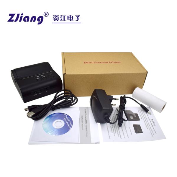 203DPI Mini Thermal Printer 80mm Bluetooth for Windows Linux