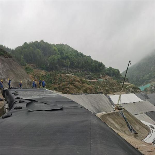 0.75mm 1.0mm HDPE Geomembrane Pond Liner for Biofloc Tank Customizable and Waterproof