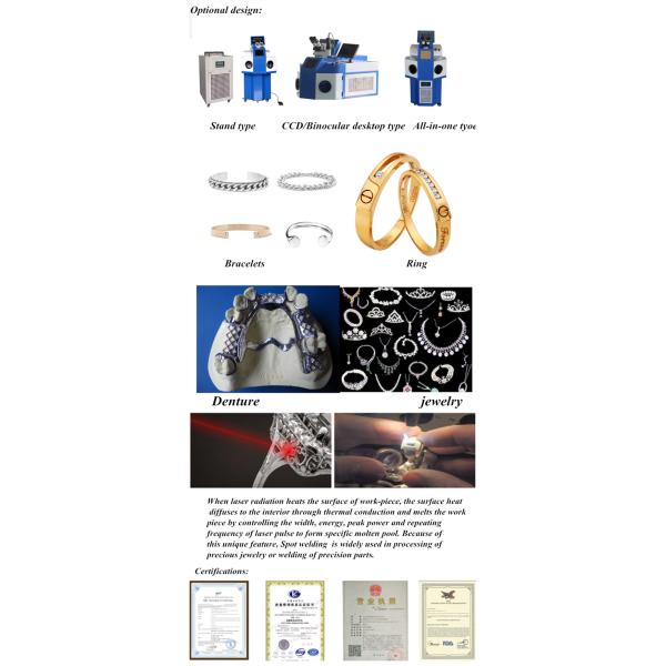 20ms 6KW Microscope Laser Soldering Machine For Gold Jewellery