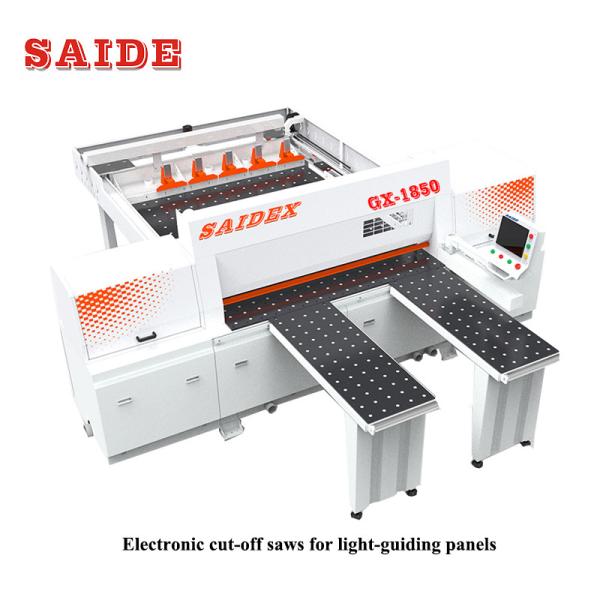 220V High Precision SD-1850 Acrylic Plate Saw Machine Automatic Plastic PM PS Light Guide Plate Cutting Machine