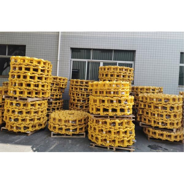 Black or Yellow Lubricated Chain and Track Link Dozer Undercarriage Parts for D6C D6D