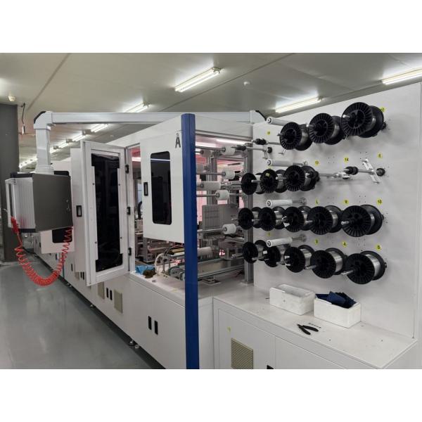 High Precision Laser Solar Panel Welding Machine With Air Consumption 3200L/Min