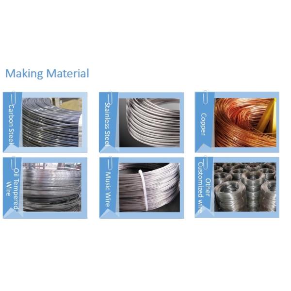 Metal Wire Electronic Coin 18650 Tiny Coil Battery Contact Spring For Clock