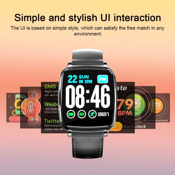 M10smart watch Full Touch Screen Watch BLE Realidad Virtual Smart Heart Rate Wristband 170mAH