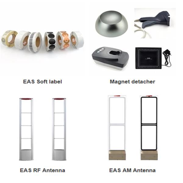Custom Logo DR AM / RF 8.2Mhz EAS Soft Label Shoplifting Security