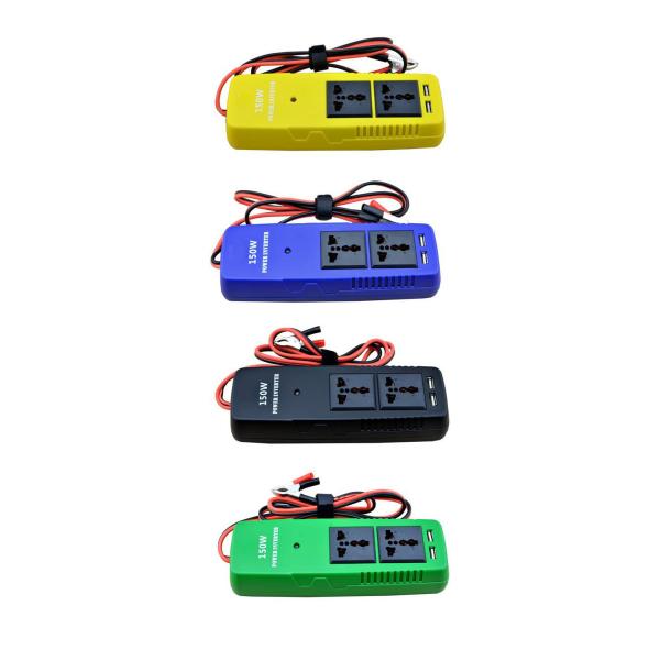 HOT SALE 150W CIGARETTE LIGHTER MINI POWER INVERTER USB DC TO AC