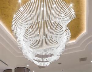 China Art high end Modern Acrylic Chandelier For Luxury Residences wholesale