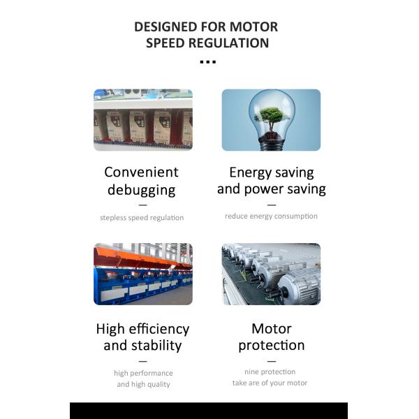 Mini VFD Frequency Converter Single Phase To Three Phase 0.75KW