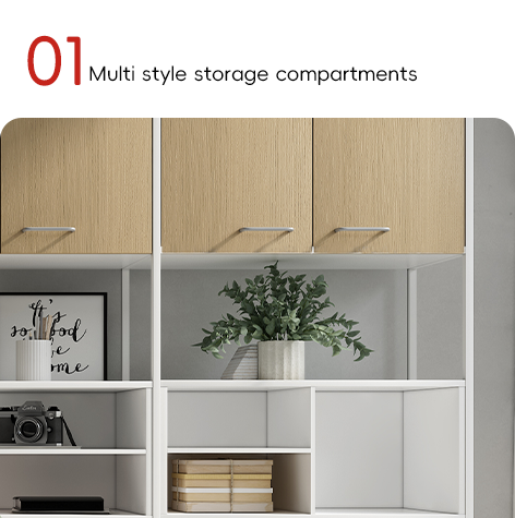 Large Capacity File Cabinet Pine Wood Material and Stylish Design for Convenience