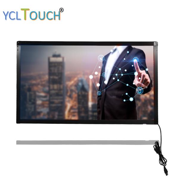 55 Inch Touch Screen Overlay , 8ms IR Touch Panel Overlays With 20 Points