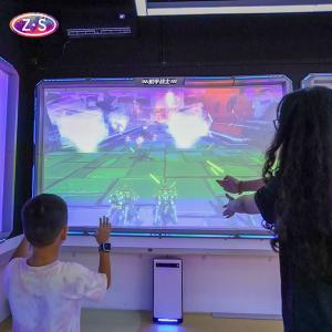 China Motion Sensing Mech Warrior 1920x1200 Interactive Projection Games wholesale