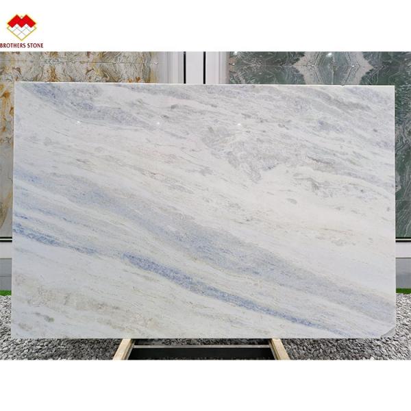 Upgrade Your Kitchen and Bathroom with Polished Light Blue Quartz Stone from Brazil
