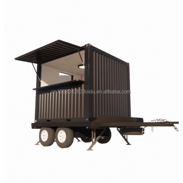 Alluminum Alloy Window Prefab Tiny Modular Homes On Wheels Trailer With Stairs For USA Galvanized Steel Bending 180g