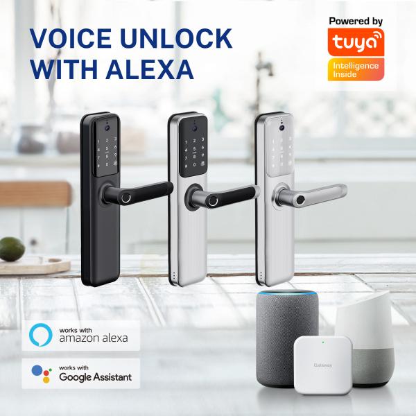 Waterproof Fingerprint Smart Camera Door Lock With Video Dobell