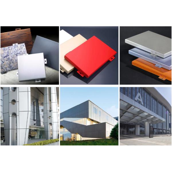 Perforated Metal Cladding Panels Customized Size Aluminum Metal Wall Panels