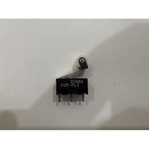 Omron D2F-FL2 1A Basic Micro Switch Low Operating Force 0.74 N Hinge Roller Lever PCB Terminals