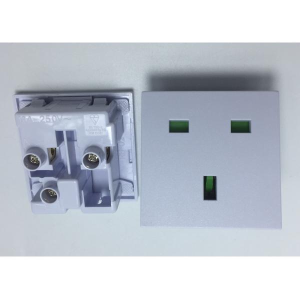 BSI Approved RB-02 British Socket Female Outlet 3 Pole 13A 250V UK Wall Panel Power Electrical Plugs And Sockets BS 1363